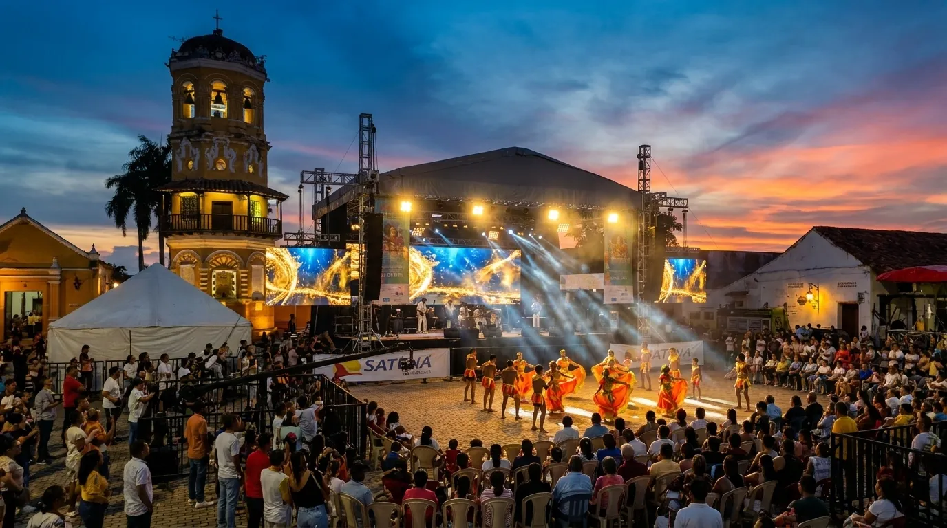 Festival de la Cumbia en Mompox producido por Sonnos Media